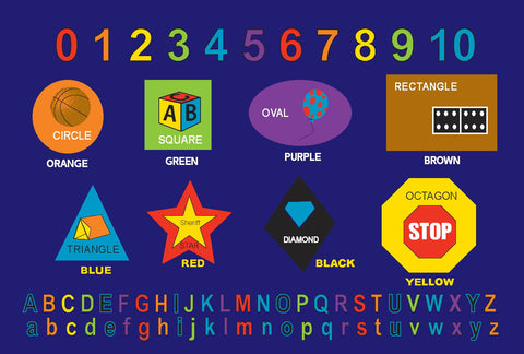Shapes & Objects (Blue)