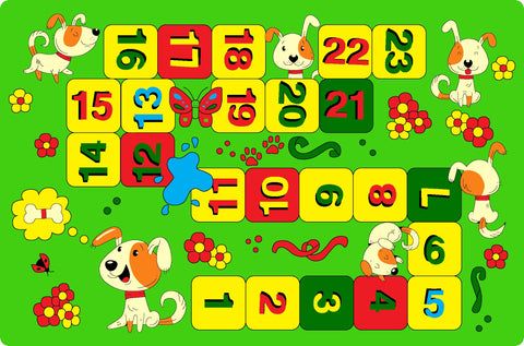 Number Puppies