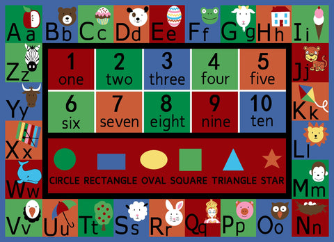 Number Shape Letter Rectangle